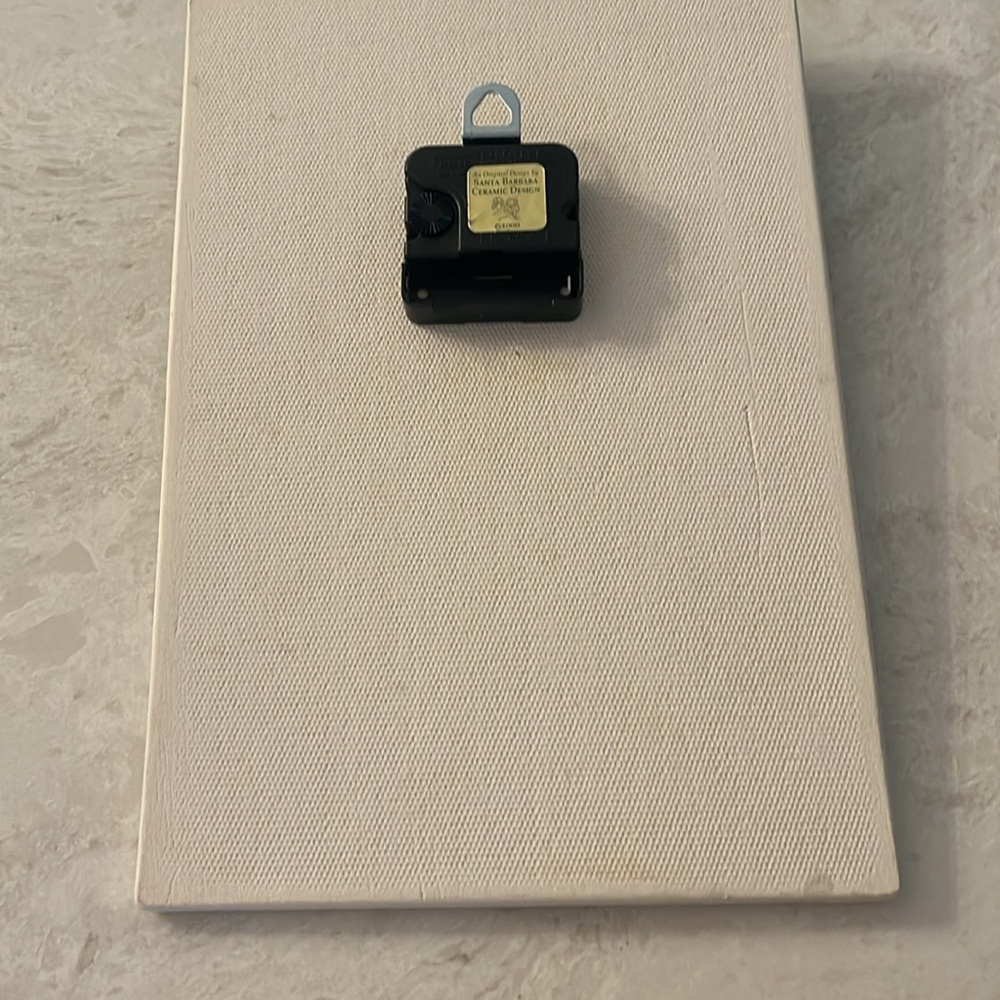 Ceramic clock - Picture 2 of 3